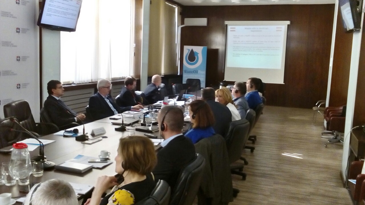 Transferring best EU practice in the field of waste oils management – final WASTEOILFREE project event held in Belgrade